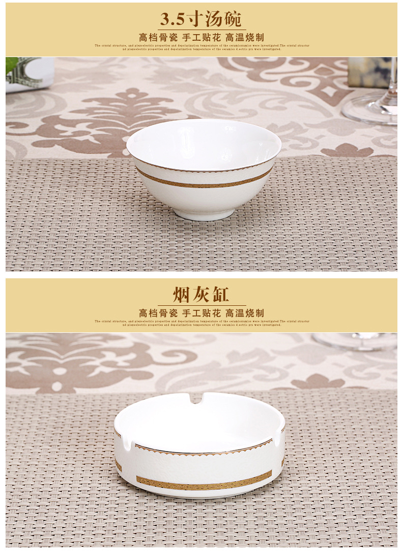 Oriental Ying Bone China Tableware Bone China Tableware Bone China Parts High-End Ceramic Bone China Tableware Gift Box Set Oriental Ying Bone China Tableware Bone China Tableware Bone China Parts High-End Ceramic Bone China Tableware Gift Box Set