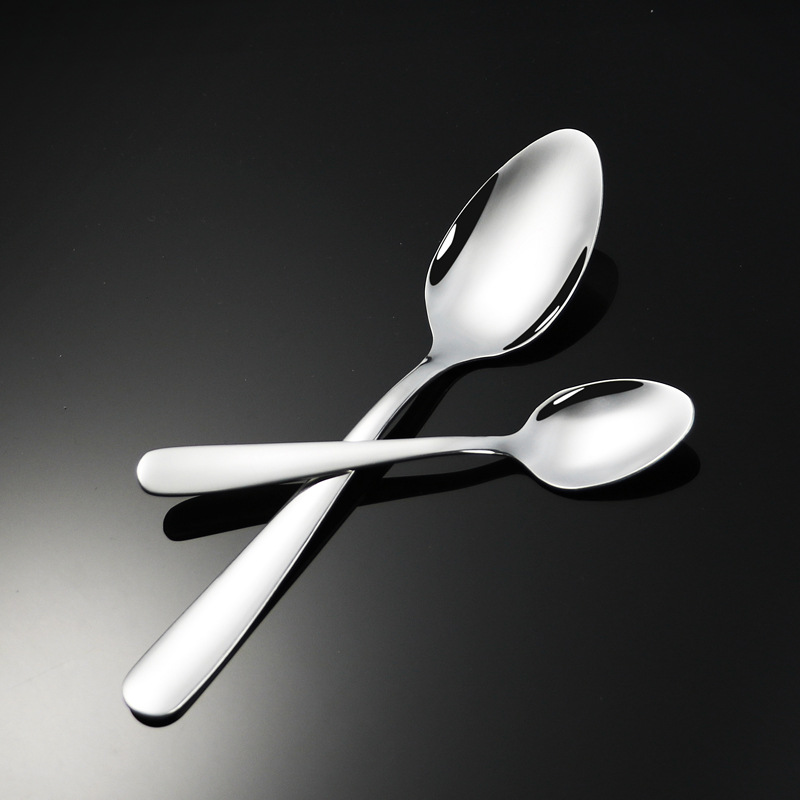 Stainless Steel Western Tableware Main Steak Steak Steak Knife, Fork and Spoon Dessert Spoon Fruit Fork Cross-Border 4-Piece Tableware Set