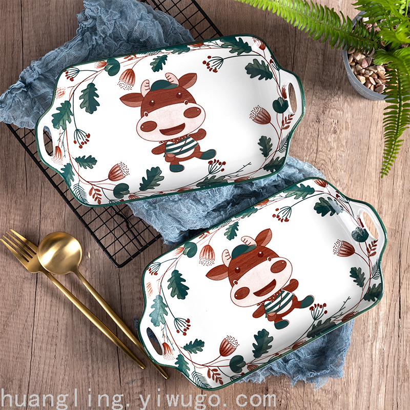 Cartoon Tableware Children's Bowl Cartoon Plate Children's Tray Chinese Tableware Tableware Cartoon Tableware Children's Bowl Cartoon Plate Children's Tray Chinese Tableware Tableware