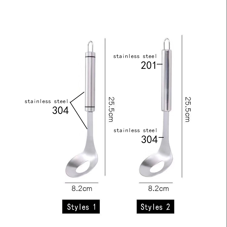 kitchen supplies stainless steel 304 meatball spoon environmental protection health durable tableware