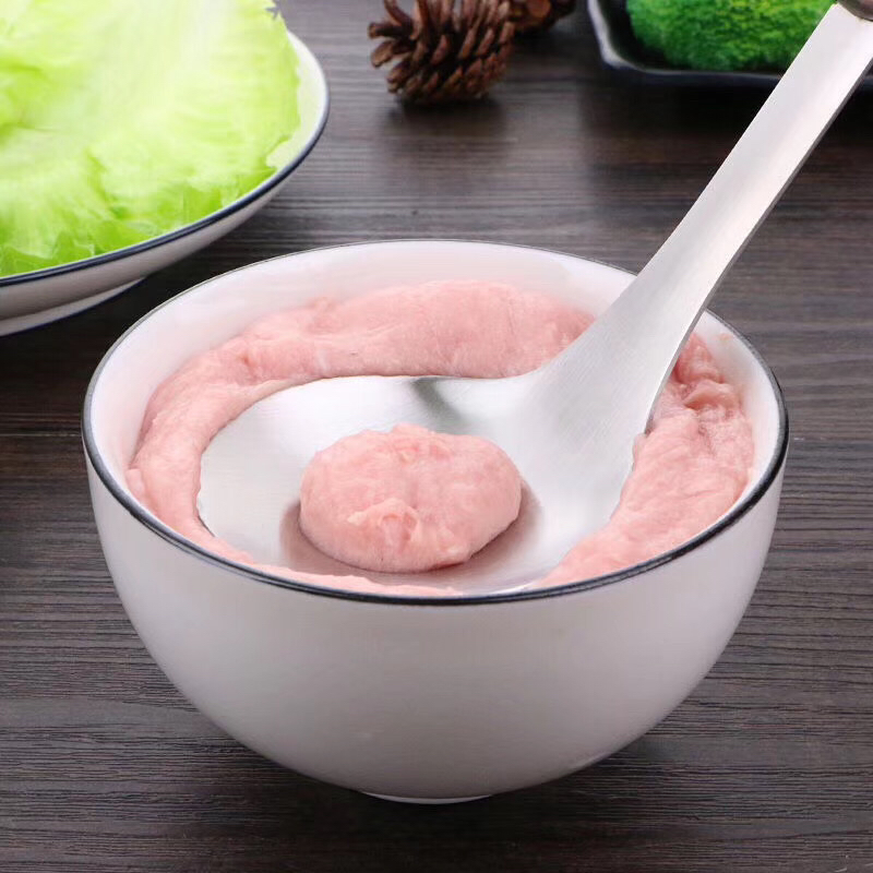 kitchen supplies stainless steel 304 meatball spoon environmental protection health durable tableware