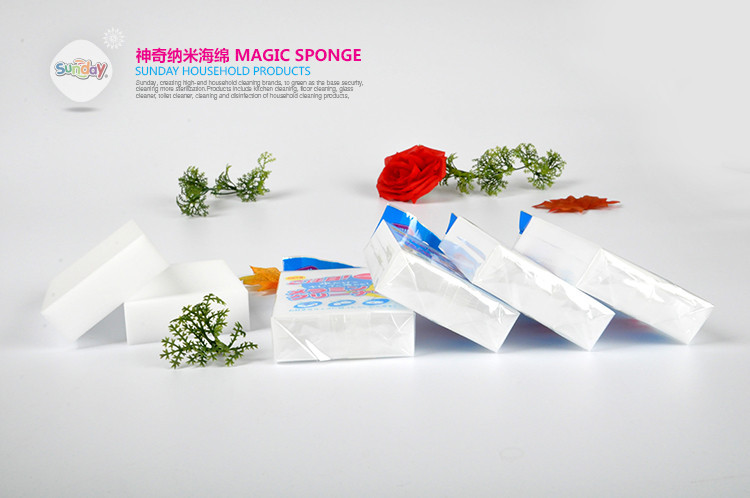 Sunday magic sponge 10*6*2 nano-magic Japanese kitchen cleaning supplies to clean