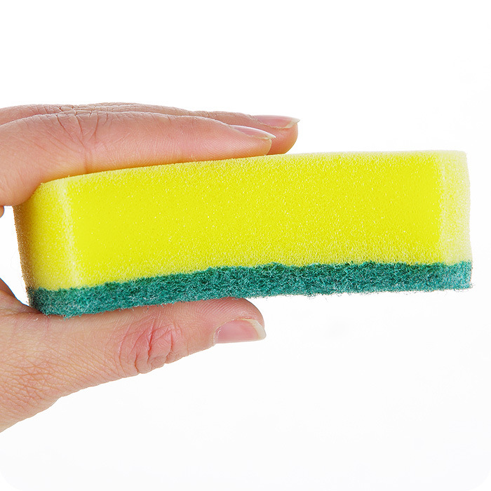 5 installs the strong decontamination clean sponge to wipe the thickening 100 clean cloth sponge magic to wipe the kitchen dishcloth to brush the pot cotton