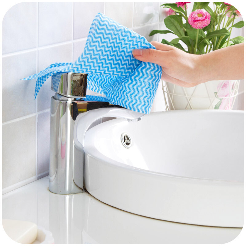 Two hundred pieces of disposable break point cloth sponge spines non-woven lazy cloth wash 100 clean cloth without oil or water