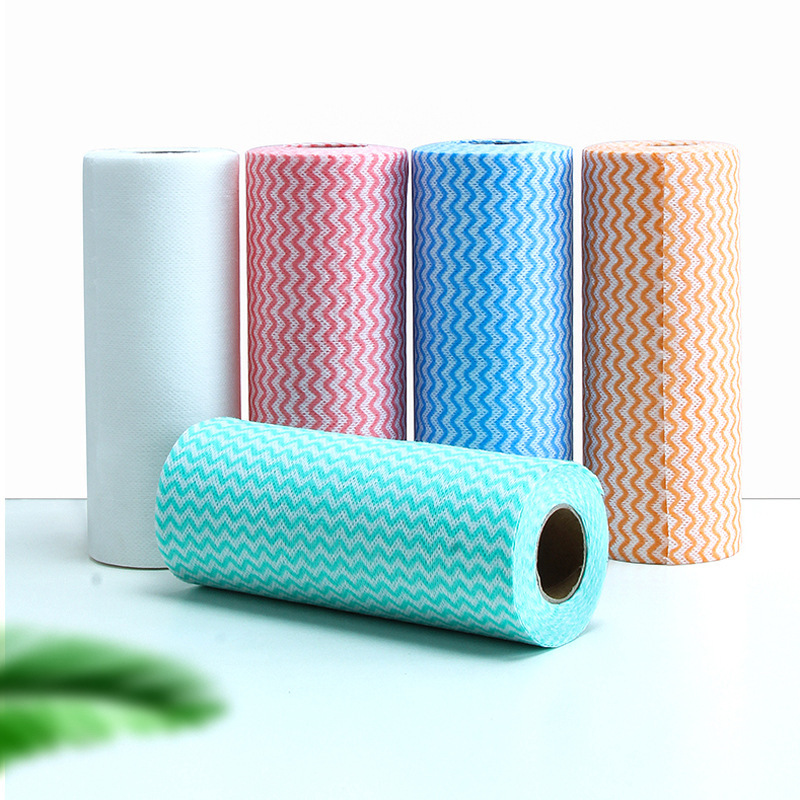 Two hundred pieces of disposable break point cloth sponge spines non-woven lazy cloth wash 100 clean cloth without oil or water