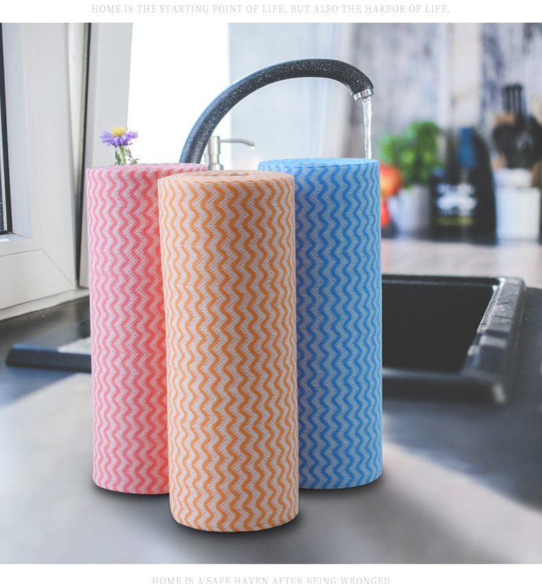 Two hundred pieces of disposable break point cloth sponge spines non-woven lazy cloth wash 100 clean cloth without oil or water Two hundred pieces of disposable break point cloth sponge spines non-woven lazy cloth wash 100 clean cloth without oil or water