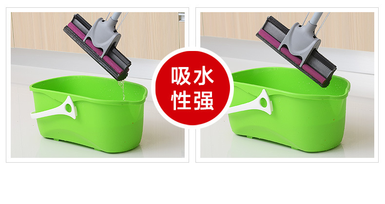 High quality rubber cotton mowing is used to squeeze the power PVA sponge to clean.