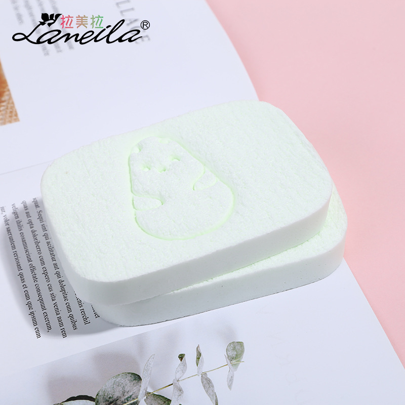 Sponge wash wash easy to clean two PVC material cleanser free storage box B2109