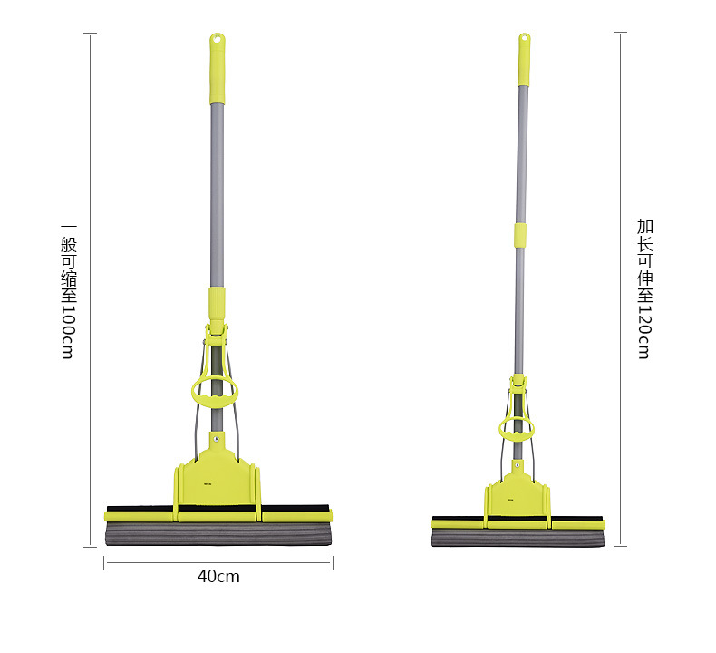 Sponge Mop Lazy Large Size 40cm Sponge Mop Telescopic Rod Tile Clean Water Absorption Squeeze Mop Manufacturer Direct Wholesale Sponge Mop Lazy Large Size 40cm Sponge Mop Telescopic Rod Tile Clean Water Absorption Squeeze Mop Manufacturer Direct Wholesale