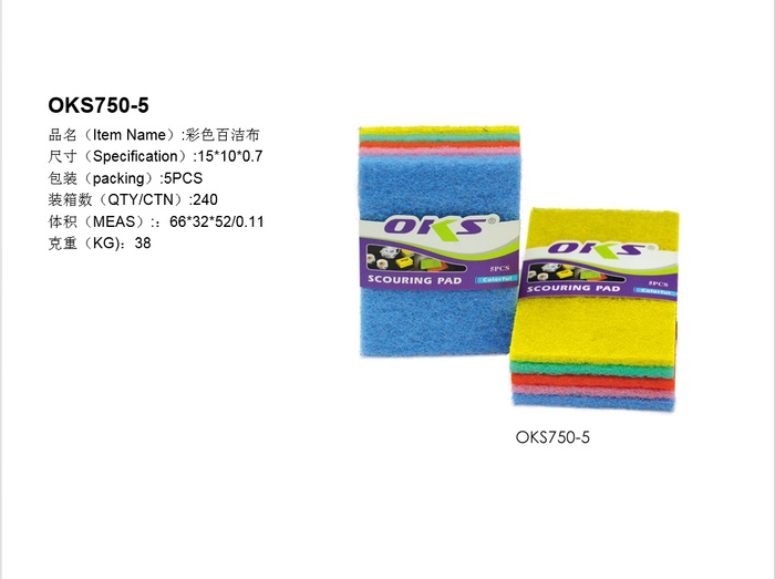100 clean cloth, sponge cloth serving piece of scouring pads OKS