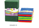 100 clean cloth, sponge cloth serving piece of scouring pads OKS