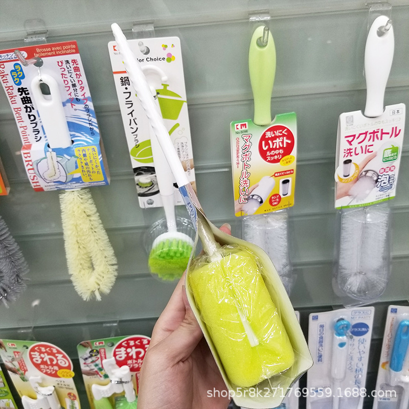 NSH 6007 cup brush household long - handled sponge bottle brush to clean glass tea stains to wash cup an artifact