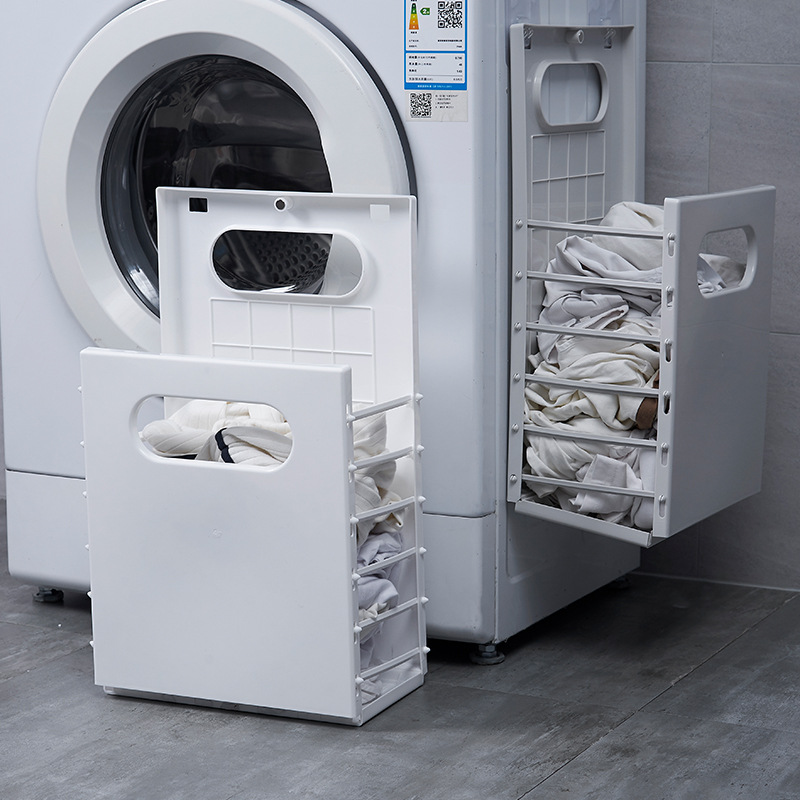 Laundry Basket Foldable Clothes Storage Basket Home Wall-Mounted Bathroom Wall Laundry Baskets Bucket Bathroom