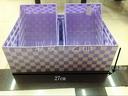 Continental selling popular hand-woven silk debris basket factory direct mixed batch polypropylene yarn storage baskets