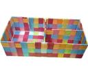 Hand-woven debris basket manufacturers selling silk debris basket boutique packaging storage baskets