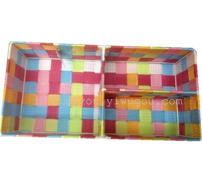 Hand-woven debris basket manufacturers selling silk debris basket boutique packaging storage baskets Hand-woven debris basket manufacturers selling silk debris basket boutique packaging storage baskets