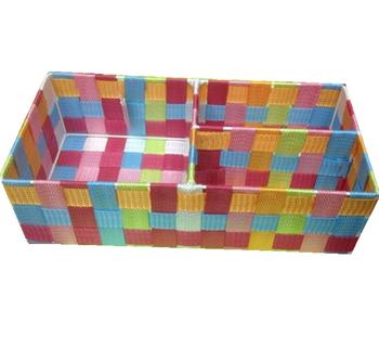 Hand-woven debris basket manufacturers selling silk debris basket boutique packaging storage baskets