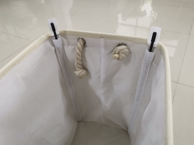 Diablement Fort Laundry Basket Square Laundry Baskets Foldable Fabric Laundry Basket Dirty Clothes Basket Storage Bucket
