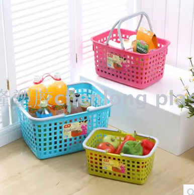 Factory direct hand-carried shopping baskets new stylish storage baskets