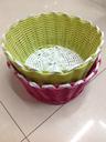 Hand-made PP pipes handmade storage baskets woven basket laundry woven basket drum Queen