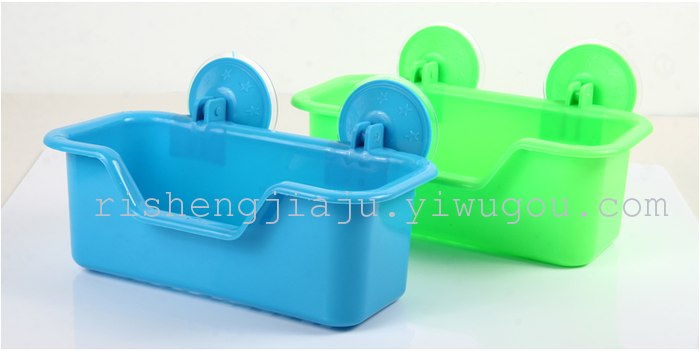 Ultra high vacuum strong suction cup storage baskets bathroom racks of plastic debris boxes RS-5550 Ultra high vacuum strong suction cup storage baskets bathroom racks of plastic debris boxes RS-5550