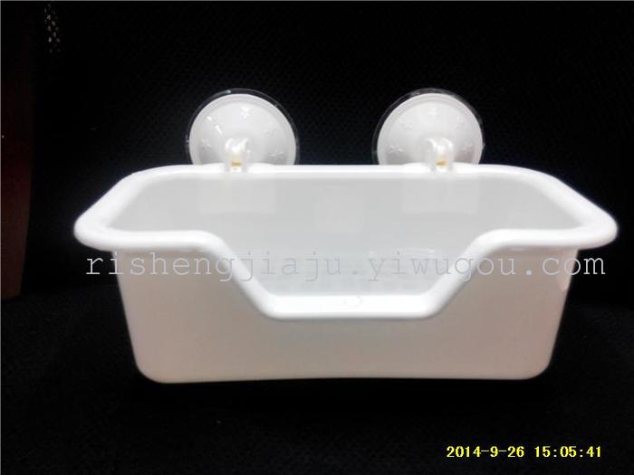 Ultra high vacuum strong suction cup storage baskets bathroom racks of plastic debris boxes RS-5550 Ultra high vacuum strong suction cup storage baskets bathroom racks of plastic debris boxes RS-5550