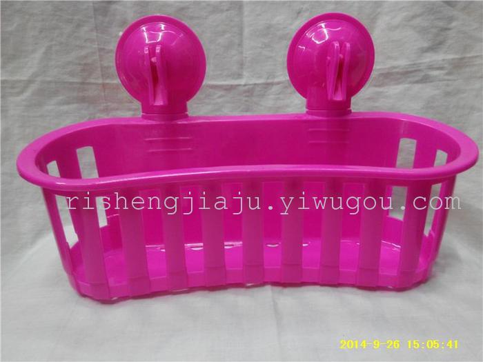 Vacuum detachable super powerful suction cup storage baskets bathroom shelf RS-5551 night market Vacuum detachable super powerful suction cup storage baskets bathroom shelf RS-5551 night market