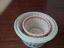 European supermarkets are dedicated green mixed batch hot new stylish hand-woven storage baskets fruit baskets