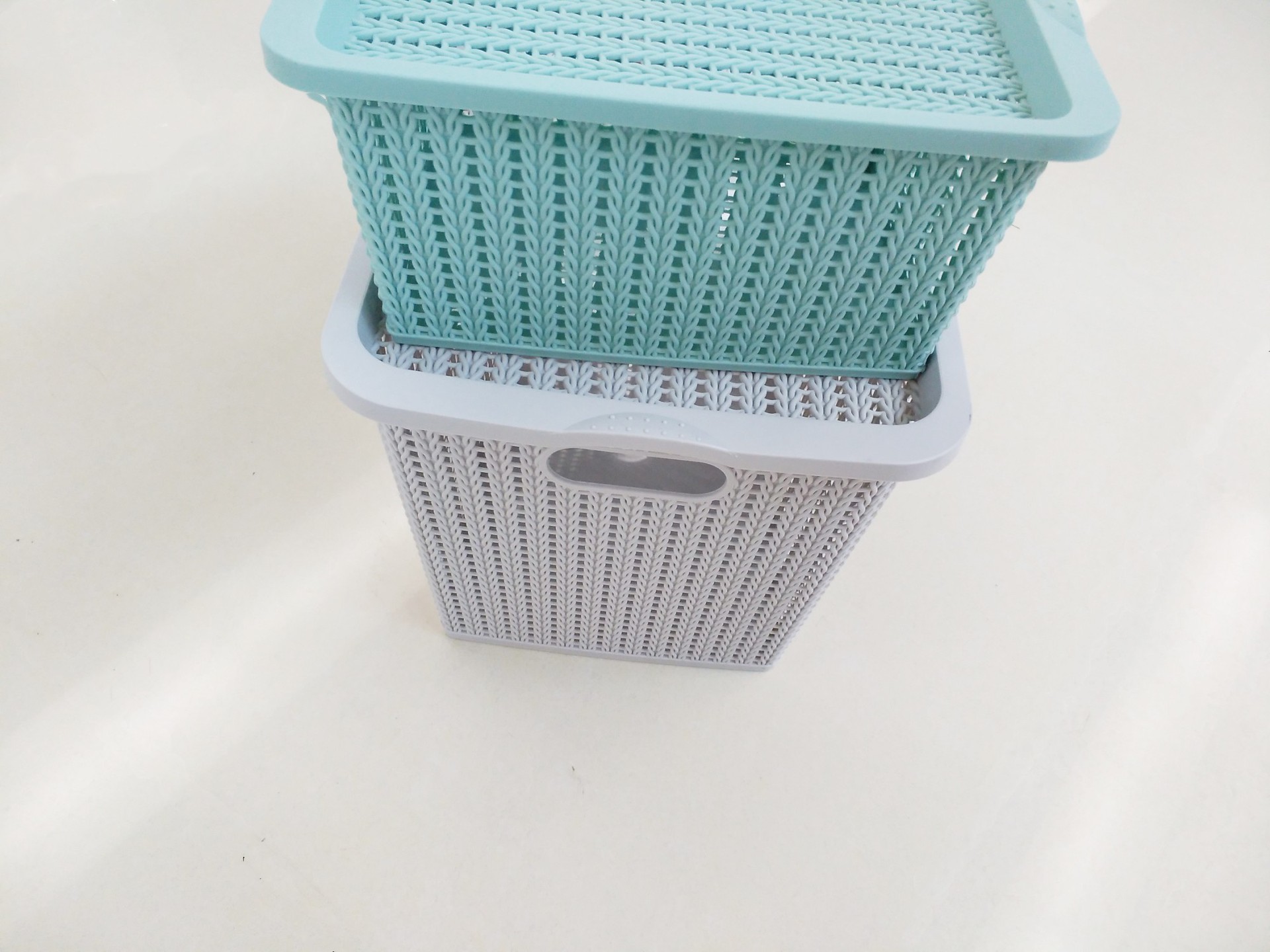 The new shelves multi-functional creative rectangular rattan plastic storage baskets organize baskets The new shelves multi-functional creative rectangular rattan plastic storage baskets organize baskets