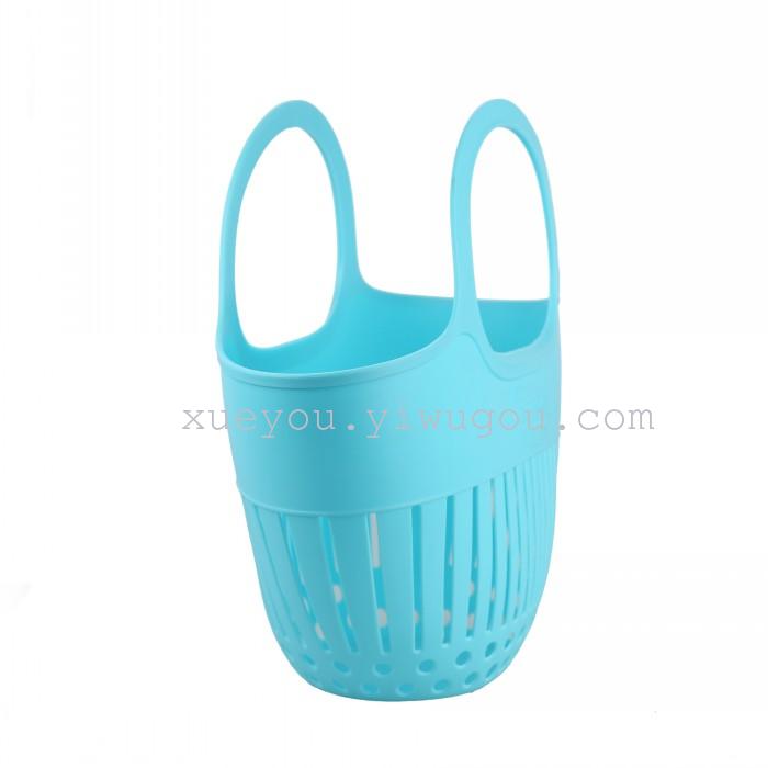Hollow plastic shopping basket fruit baskets popular bath baskets storage baskets