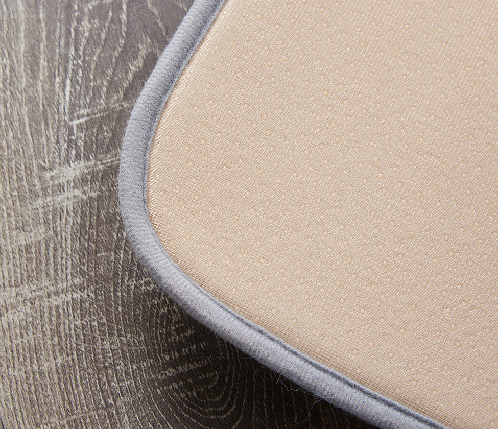 Round Imitation Rabbit Fur Bronzing Carpet Bathroom Non-Slip Floor Mat Living Room Bedroom Game Mat Child Play Mat Carpet