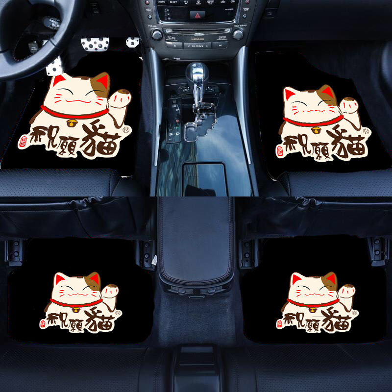 Car Foot Mat Universal Easy to Clean Single Piece Cute Cartoon Carpet Suede Environmentally Friendly Odorless Car Floor Mat Car Foot Mat Universal Easy to Clean Single Piece Cute Cartoon Carpet Suede Environmentally Friendly Odorless Car Floor Mat