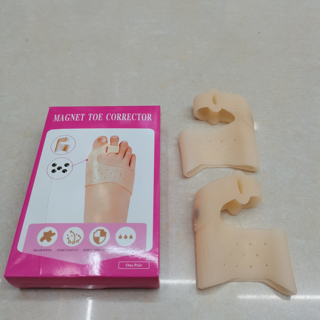 Magnet Hallux Valgus Correction Cover Foot Pad Breathable Big Toe Valgus Silicone Correction