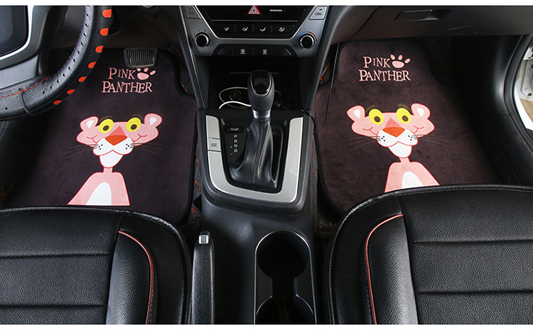 Car Foot Mat Universal Easy to Clean Single Piece Cute Cartoon Carpet Suede Environmentally Friendly Odorless Car Floor Mat Car Foot Mat Universal Easy to Clean Single Piece Cute Cartoon Carpet Suede Environmentally Friendly Odorless Car Floor Mat