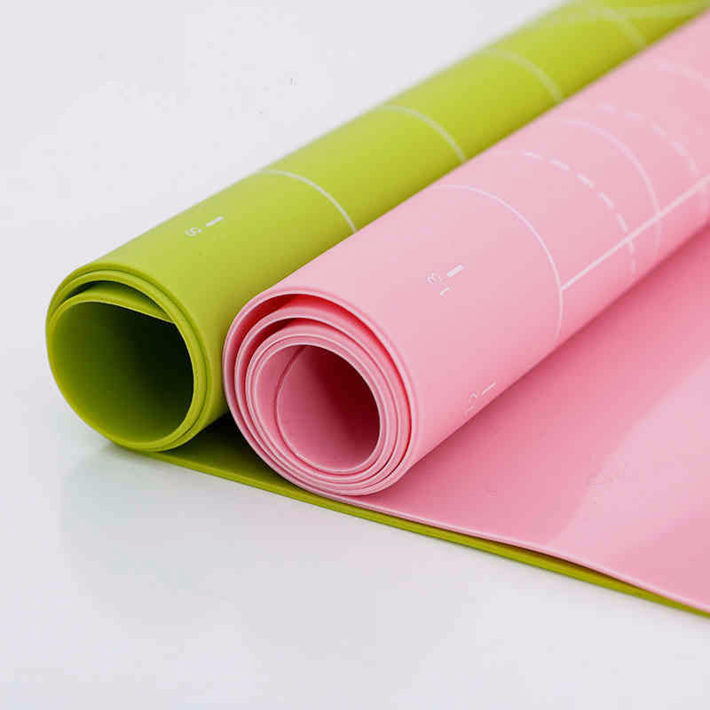 Silica Gel Pad Dough Board Baking Tool More Sizes Large Non-Slip Silicone Dough Kneading Dumpling Chopping Board Baking Mat