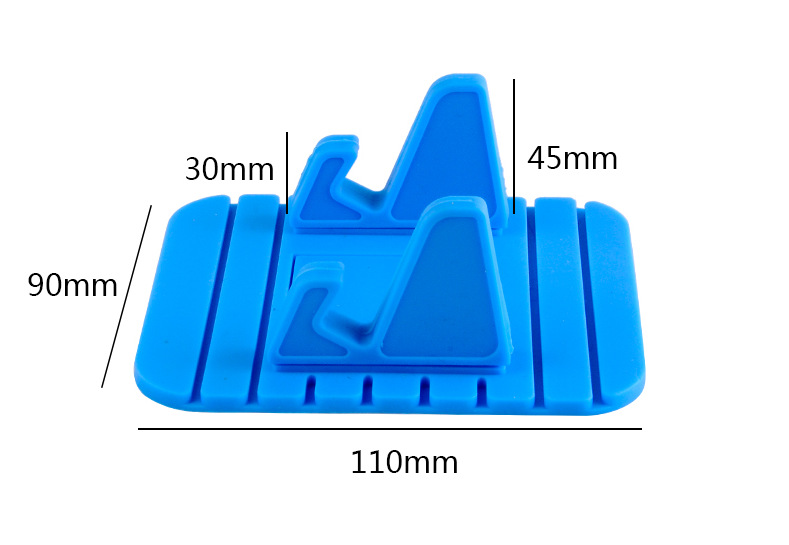 Car Supplies Wholesale Multifunctional Car Phone Holder Car Silicone Non-Slip Mat Dashboard Storage Pad