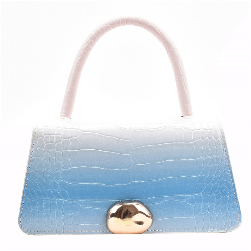 2021 Spring New Trendy Underarm Bag Chain Shoulder Small Bag Women&#039;s Bag Simple French Stick Small Square Bag Women&#039;s