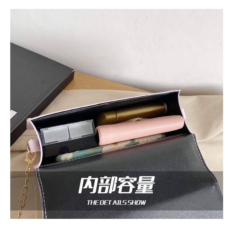 2021 Spring New Trendy Underarm Bag Chain Shoulder Small Bag Women's Bag Simple French Stick Small Square Bag Women's 2021 Spring New Trendy Underarm Bag Chain Shoulder Small Bag Women's Bag Simple French Stick Small Square Bag Women's