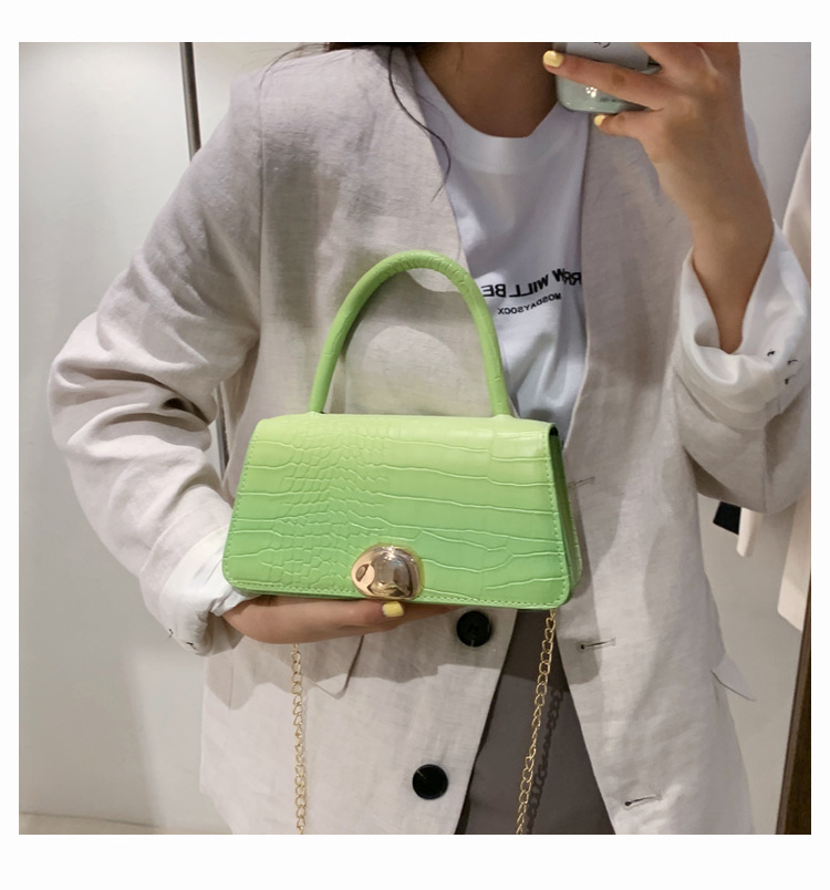 2021 Spring New Trendy Underarm Bag Chain Shoulder Small Bag Women's Bag Simple French Stick Small Square Bag Women's 2021 Spring New Trendy Underarm Bag Chain Shoulder Small Bag Women's Bag Simple French Stick Small Square Bag Women's