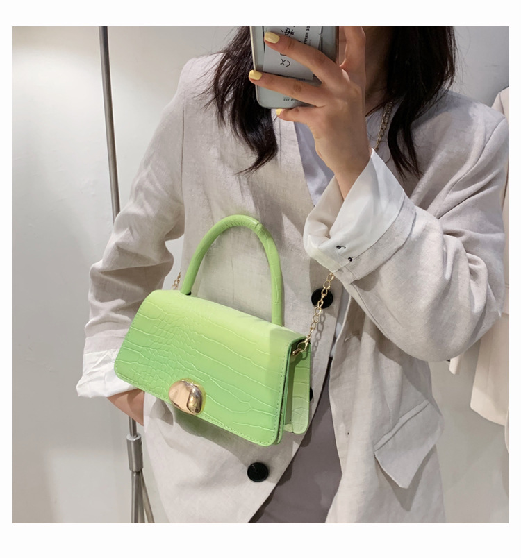 2021 Spring New Trendy Underarm Bag Chain Shoulder Small Bag Women's Bag Simple French Stick Small Square Bag Women's 2021 Spring New Trendy Underarm Bag Chain Shoulder Small Bag Women's Bag Simple French Stick Small Square Bag Women's