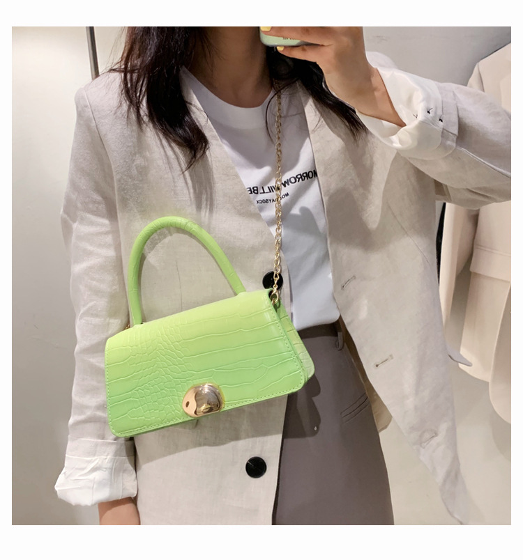 2021 Spring New Trendy Underarm Bag Chain Shoulder Small Bag Women's Bag Simple French Stick Small Square Bag Women's 2021 Spring New Trendy Underarm Bag Chain Shoulder Small Bag Women's Bag Simple French Stick Small Square Bag Women's