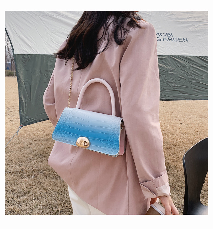 2021 Spring New Trendy Underarm Bag Chain Shoulder Small Bag Women's Bag Simple French Stick Small Square Bag Women's 2021 Spring New Trendy Underarm Bag Chain Shoulder Small Bag Women's Bag Simple French Stick Small Square Bag Women's