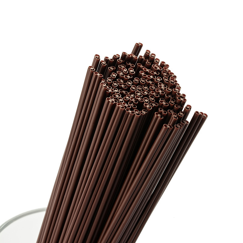 Disposable Plastic Coffee Straw Individually Packaged Three-Hole Stirring Rod Hot Drink Juice Anti-Scald Lip Stick 500 PCs Disposable Plastic Coffee Straw Individually Packaged Three-Hole Stirring Rod Hot Drink Juice Anti-Scald Lip Stick 500 PCs
