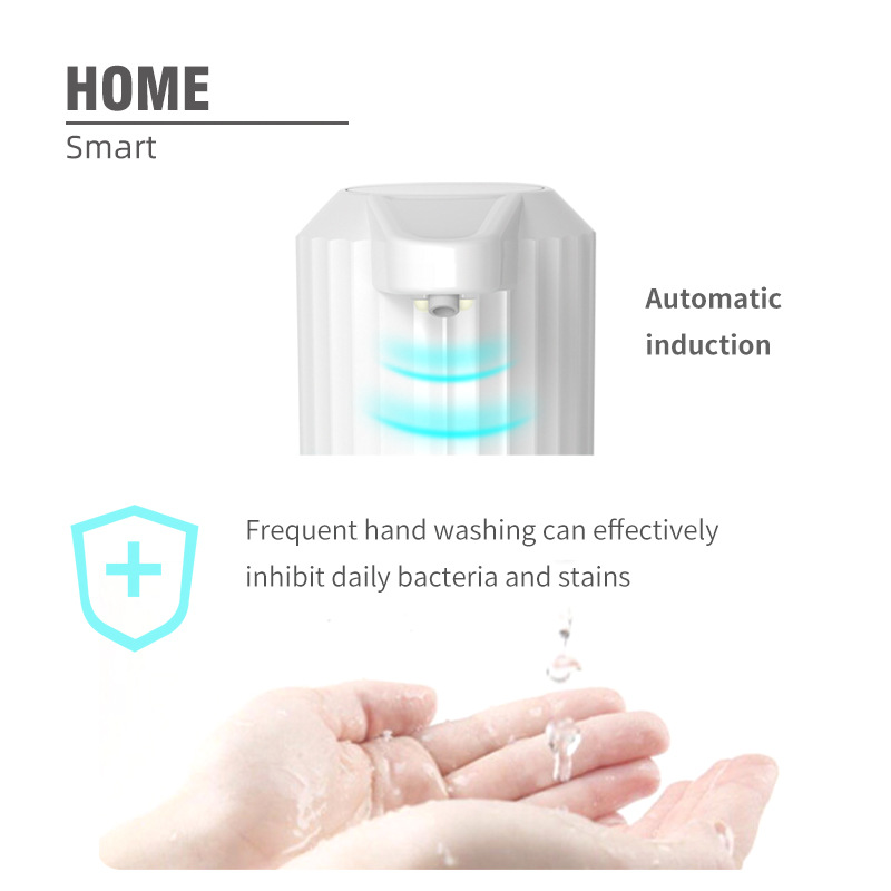 Cross-Border Factory Direct Supply Automatic Hand Washing Machine Smart Home Kitchen Hotel Soap Dispenser Desktop Inductive Soap Dispenser