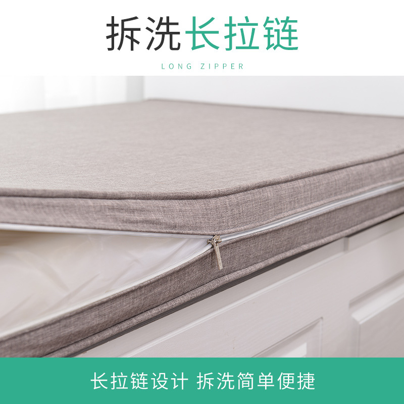 Yanzhuo Ins Wholesale Sponge Window Cushion Ledge Cushion Tatami Mat Ziyang Table Cushion Sofa Cushion Card Holder