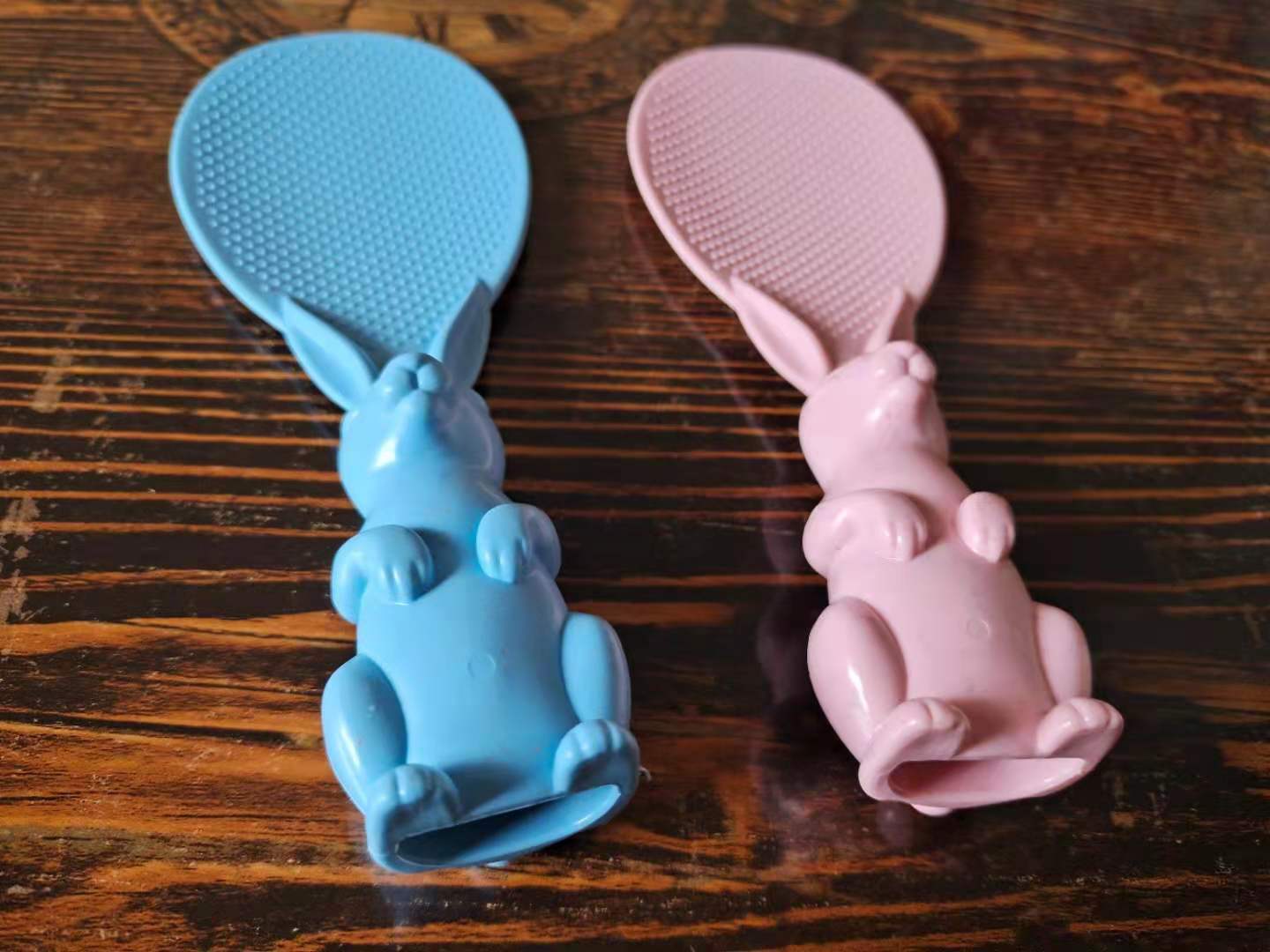 Creative Wheat Straw Meal Spoon Cute Bunny Three-Dimensional Rice Spoon Non-Stick Rice Household High Temperature Resistant Scoop Ladel Creative Wheat Straw Meal Spoon Cute Bunny Three-Dimensional Rice Spoon Non-Stick Rice Household High Temperature Resistant Scoop Ladel