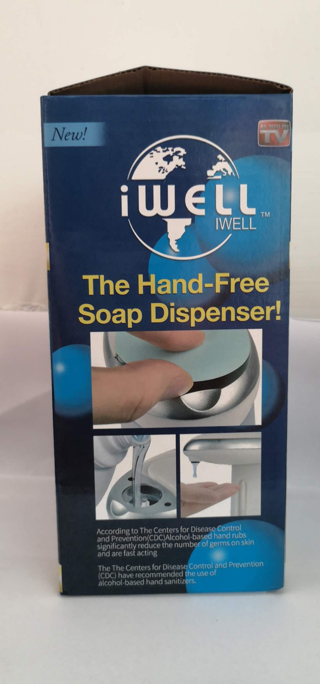Automatic immunization hand Sanitizer Happy Mobile Phone Soap Dispenser