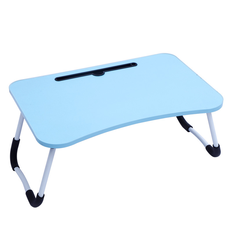 Lazy Table Multi-Functional Folding Table Card Slot Simple Small Table College Student Dormitory Laptop Desk