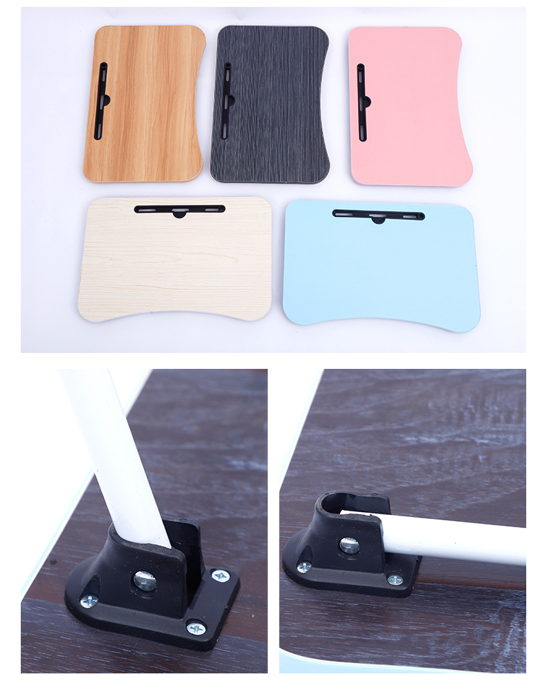 Lazy Table Multi-Functional Folding Table Card Slot Simple Small Table College Student Dormitory Laptop Desk