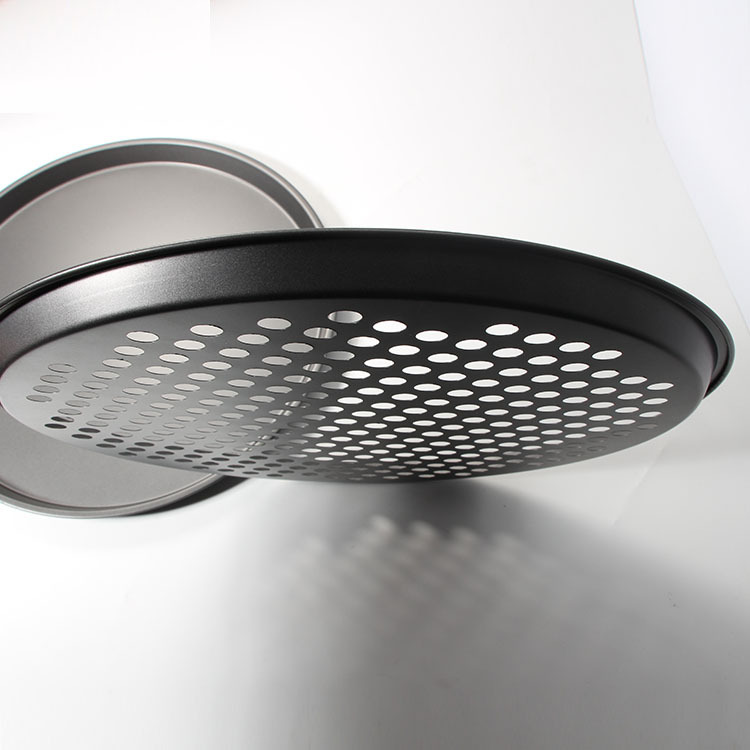 29cm round Pizza Plate and 29cm Non-Stick Shallow Baking Tray with Holes Baking at Home Utensils 29cm round Pizza Plate and 29cm Non-Stick Shallow Baking Tray with Holes Baking at Home Utensils
